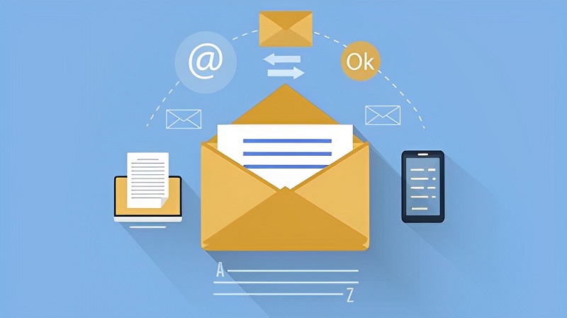 Email là kênh giao tiếp truyền thống nhưng vẫn rất hiệu quả, nhất là khi gửi thông tin chi tiết hoặc tài liệu cho khách hàng