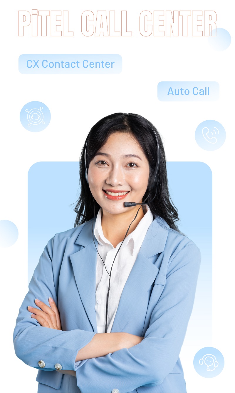 Giải pháp tổng đài PiTEL Call Center