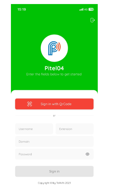 Nhập ORG code thành công