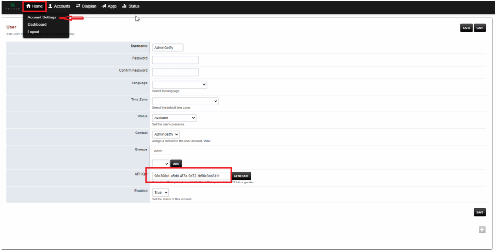 tích hợp tổng đài Tel4VN trên Getfly CRM